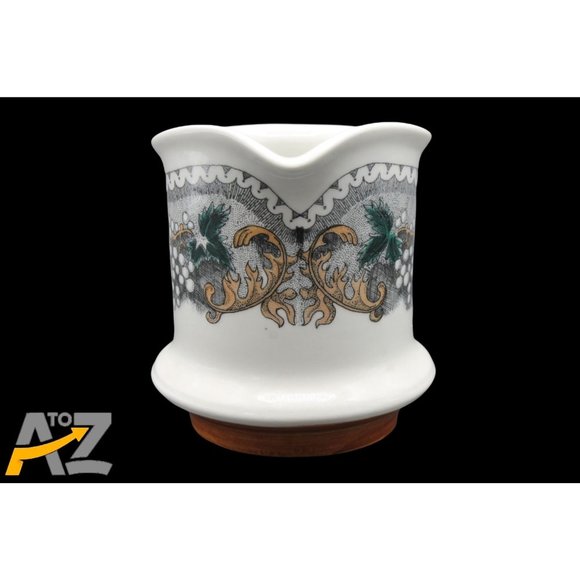 Vintage Goebel Burgund Oeslauer Manufaktur Creamer Pitcher, Bavaria, W. Germany - Picture 11 of 11